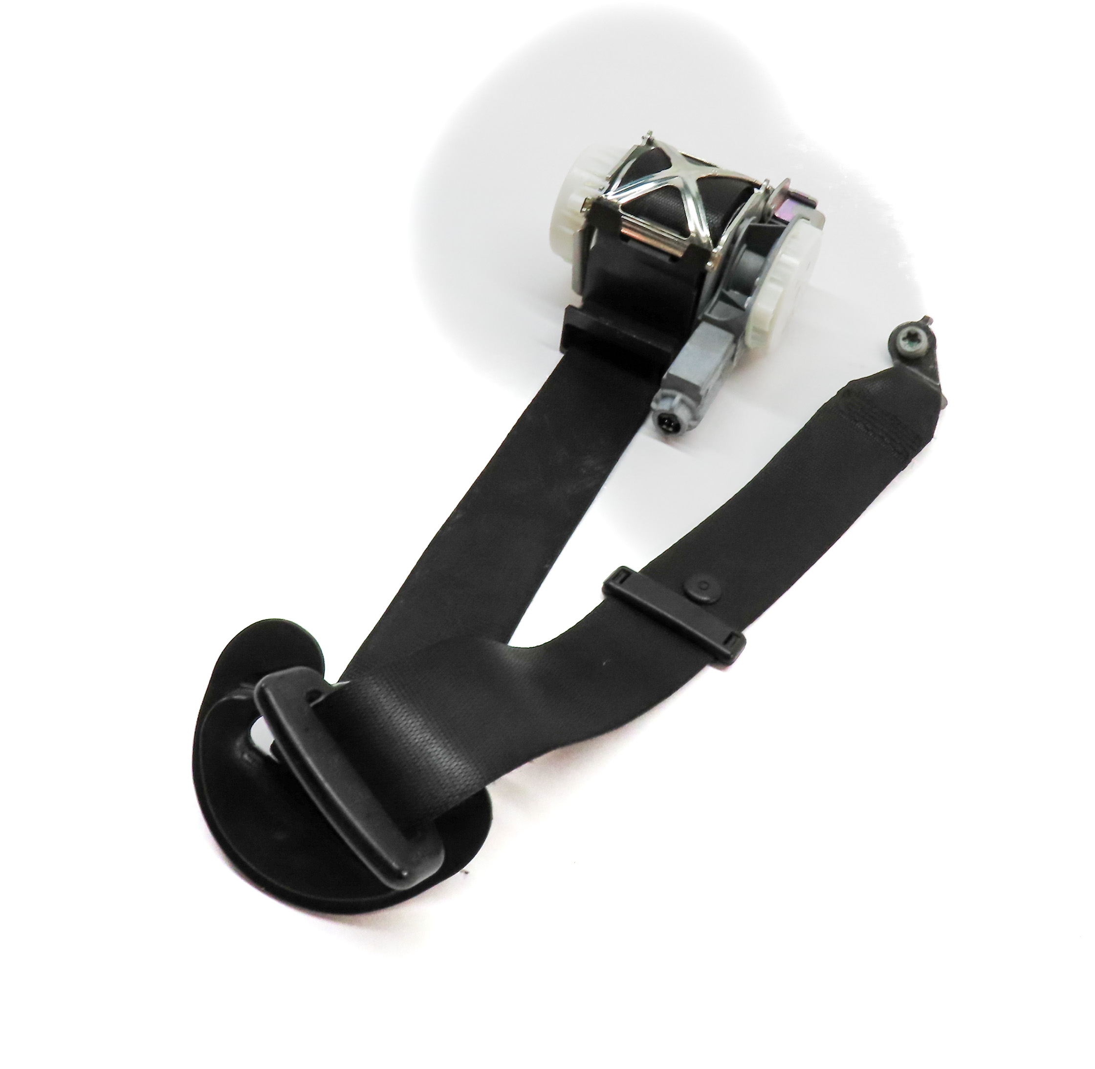 14-19 BMW 320i 328i 330i 335i 340i F30 F32 FRONT LEFT SEATBELT RETRACTOR (Black) — exact item pictured